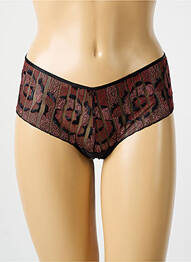 Shorty efect material satinat negru CHANTELLE femme