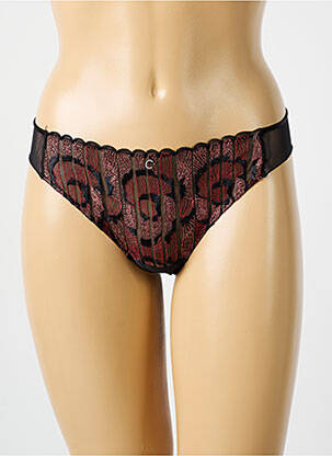 Tanga negru CHANTELLE femeie