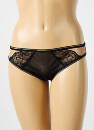 Chilot broderie dantelă de calais negru LOU femme