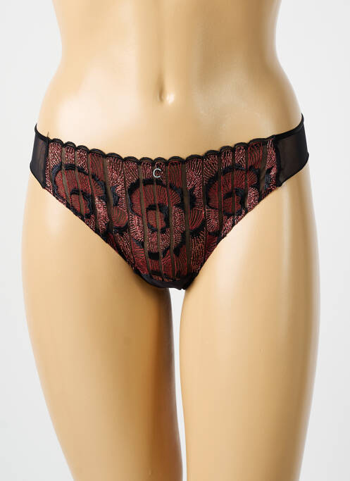 Tanga negru CHANTELLE femeie