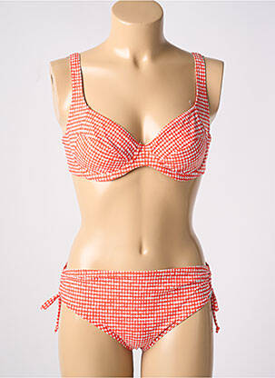 Costum de baie din două piese roșu SUNFLAIR femeie