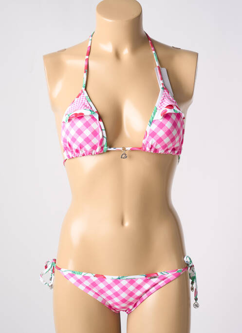 Costum de baie din două piese roz BANANA MOON femeie