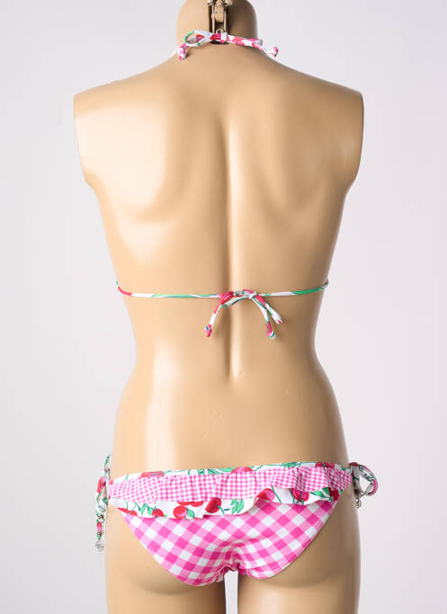 Costum de baie din două piese roz BANANA MOON femeie