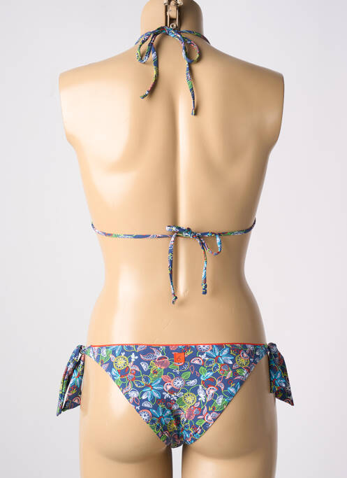 Costum de baie din două piese albastru CHERRY BEACH femeie