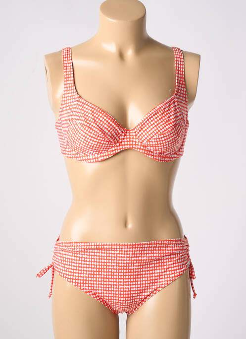 Costum de baie din două piese roșu SUNFLAIR femeie