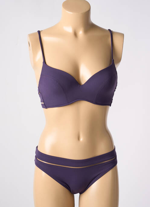Costum de baie din două piese violet GEMMA femeie