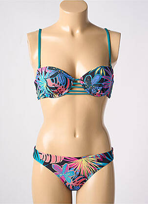 Costum de baie din două piese albastru CHERRY BEACH femeie