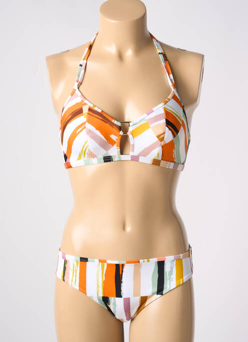 Costum de baie din două piese portocaliu FREYA femeie