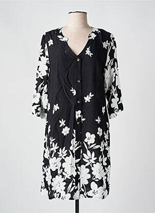 Rochie de plajă croială fluidă negru BARANDI femeie