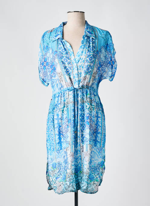 Rochie midi albastru VANIA femeie