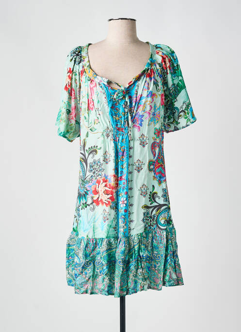 Rochie midi verde VANIA femeie