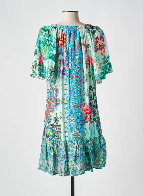 Rochie midi verde VANIA femeie