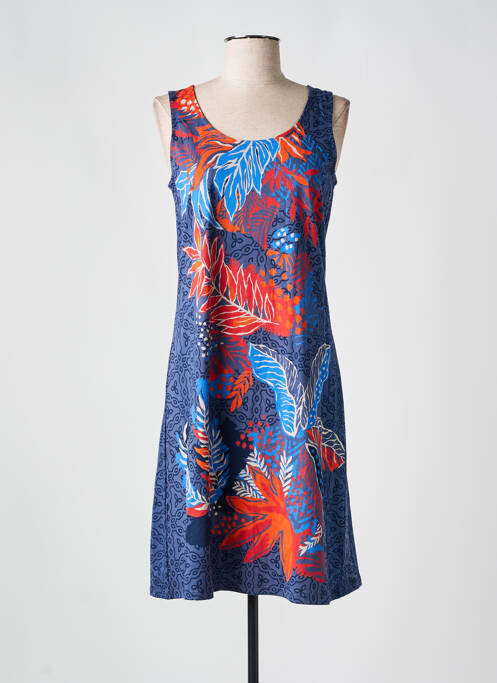 Rochie midi albastru MASSANA femeie