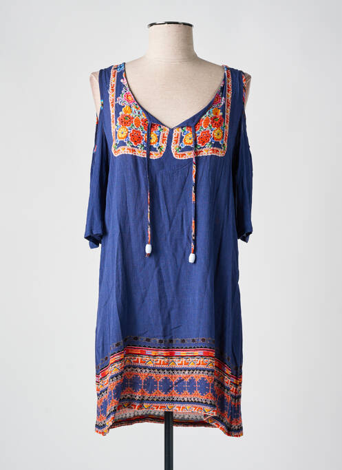 Rochie scurtă albastru SENORETTA femeie