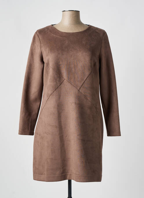 Rochie scurtă maro SISTTER femeie