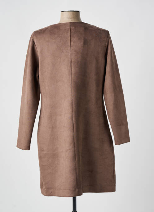 Rochie scurtă maro SISTTER femeie