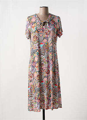 Rochie midi portocaliu MASSANA femeie