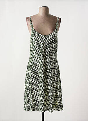 Rochie de plajă verde JANIRA femeie