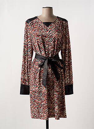 Rochie midi portocaliu SENORETTA femeie