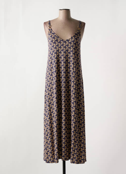 Rochie lungă albastru JANIRA femeie