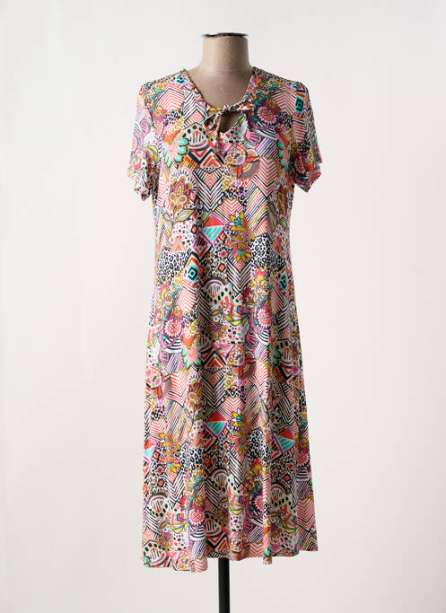 Rochie midi portocaliu MASSANA femeie