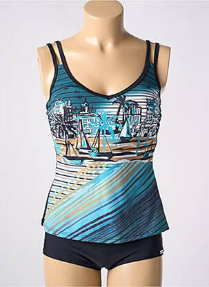 Tankini negru SUNMAN femeie