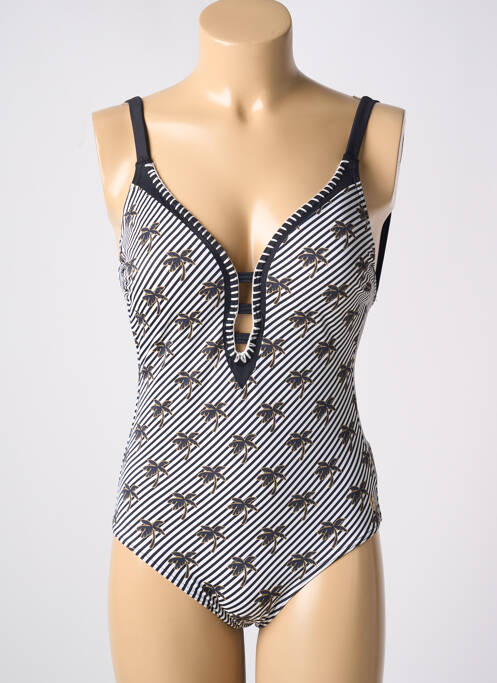 Costum de baie dintr-o singură piesă negru OLYMPIA femeie