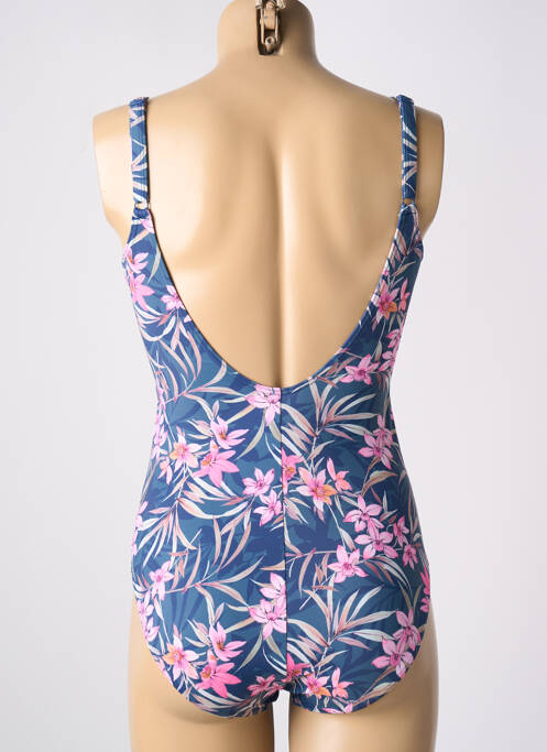 Costum de baie dintr-o singură piesă albastru OLYMPIA femeie