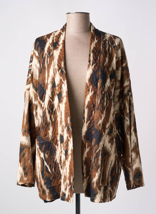 Jachete casual croială dreaptă maro EMABLUES femme