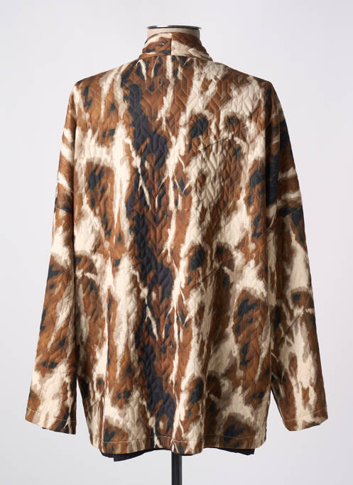 Jachete casual croială dreaptă maro EMABLUES femme