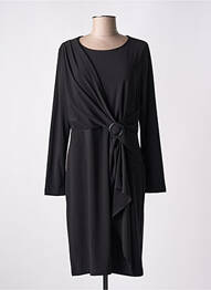 Rochie midi mâneci lungi mâneci lungi negru FRANK WALDER femme