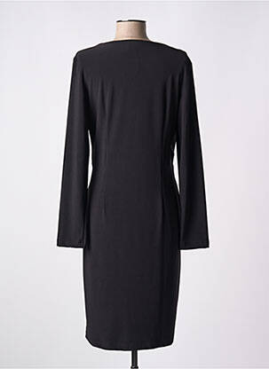 Rochie midi mâneci lungi mâneci lungi negru FRANK WALDER femeie