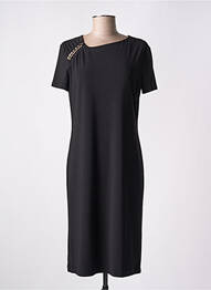 Rochie midi mâneci scurte mâneci scurte negru TUZZI femeie