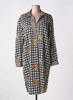 Rochie midi gri EMA BLUE'S femeie