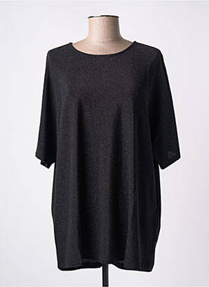 Tunică mâneci scurte negru CISO femeie