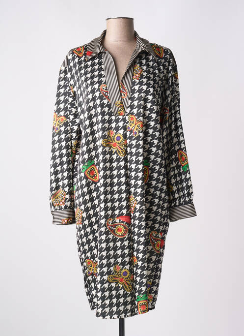 Rochie midi gri EMA BLUE'S femeie