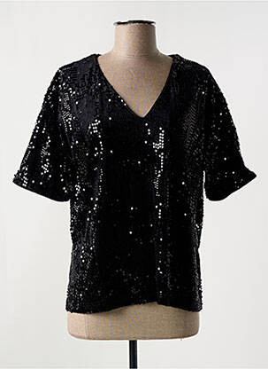 Top negru KAFFE femeie