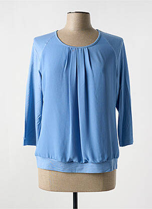 Top albastru FRANK WALDER femeie