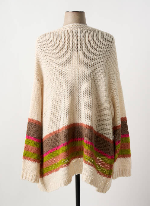 Vestă cu mâneci lungi alb CISO femeie