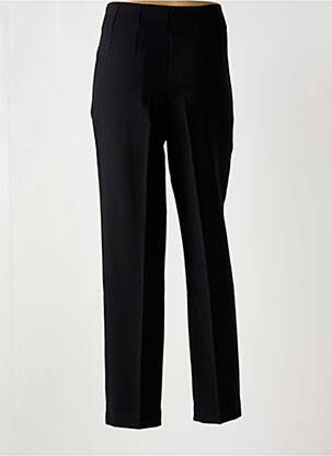 Pantalon slim buzunare talie înaltă negru KAFFE femeie