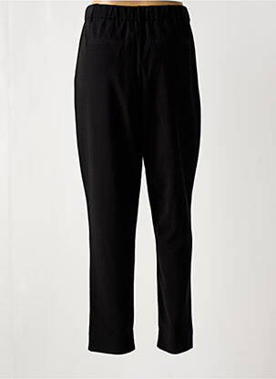 Pantalon chino țesătură poplin mărime normală negru CISO femeie
