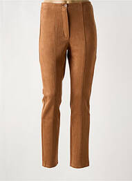 Pantalon slim talie elastică mărime normală maro BETTY BARCLAY femme