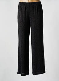 Pantalon larg mărime normală mărime normală negru EGO femeie