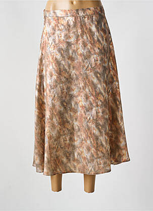 Fustă lungă maro EMABLUES femeie