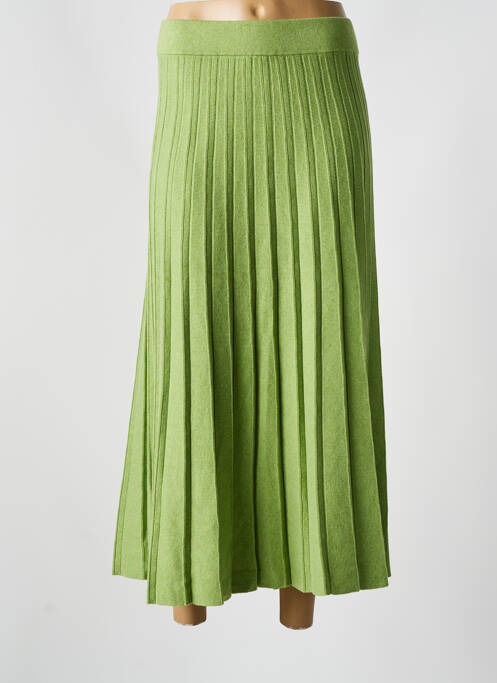 Fustă lungă verde MARBLE femeie