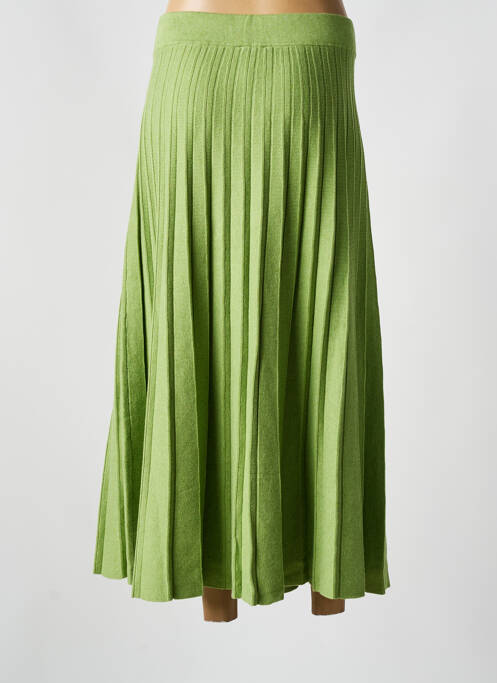 Fustă lungă verde MARBLE femeie