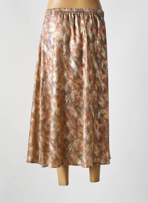 Fustă lungă maro EMABLUES femeie