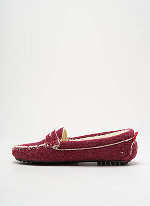 Papuci/pantofi de casă  toc plat până la 3 cm violet UN'CHROME femeie