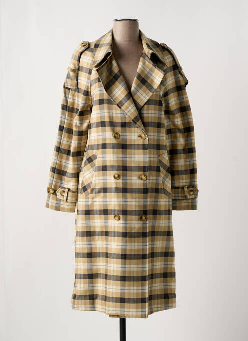 Palton lung bej ANGELA DAVIS femeie