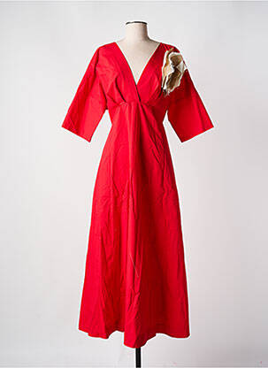 Rochie lungă roșu ANGELA DAVIS femeie